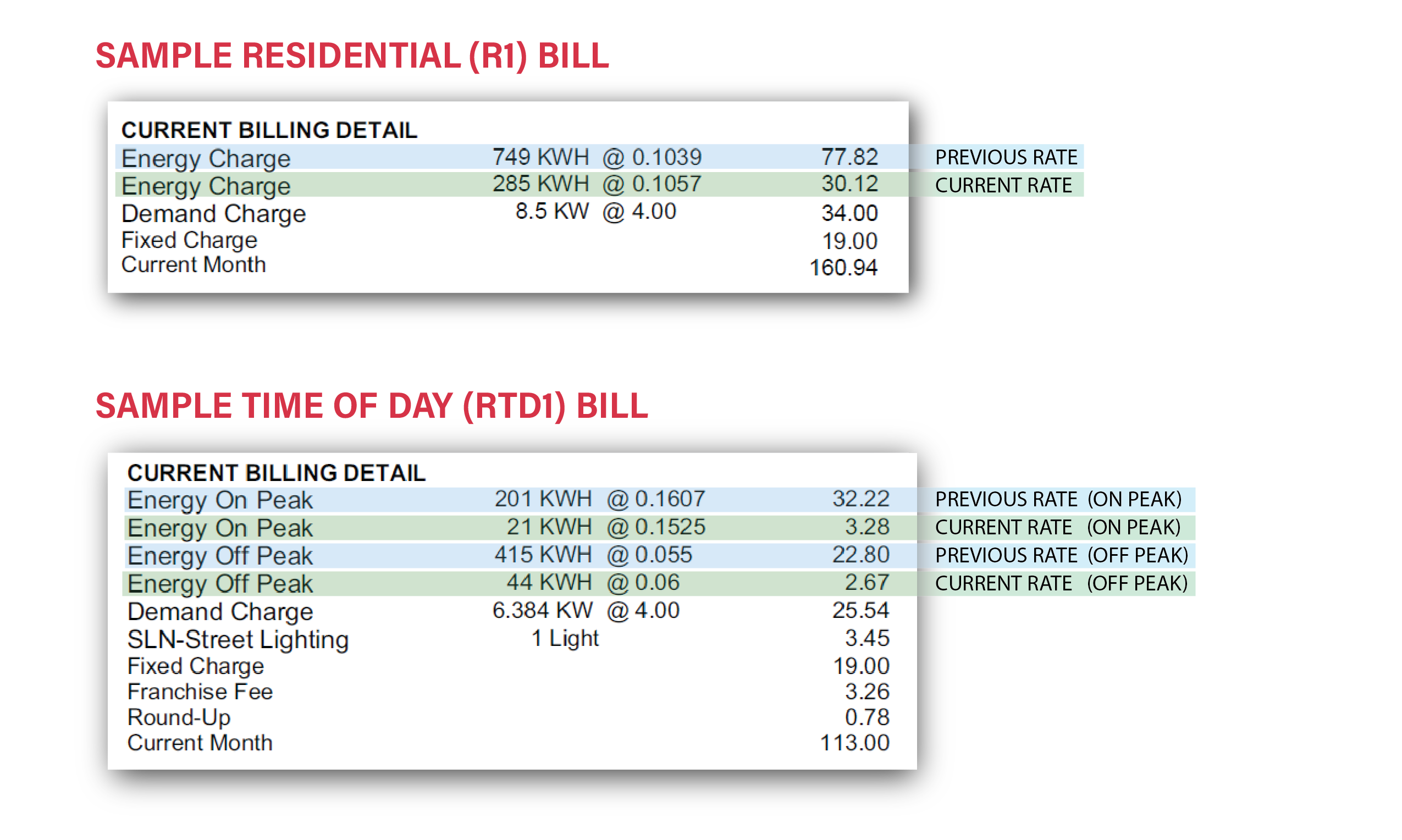 bill example