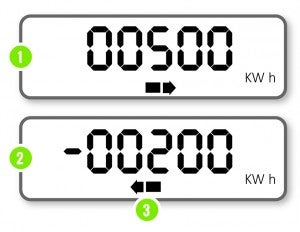 NET Meter Display